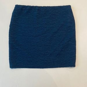 Navy blue skirt